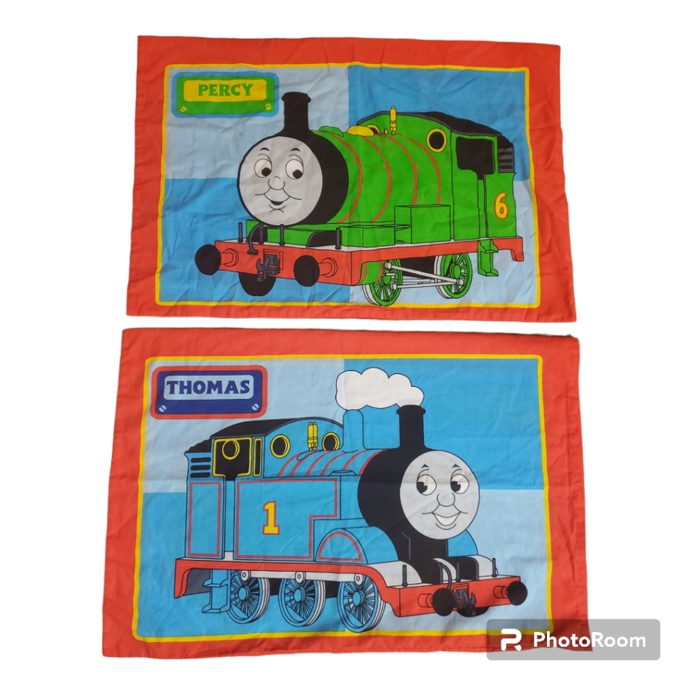 Thomas The Train Double Sided Pillow Cases  - Set of 2